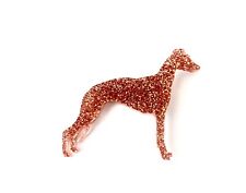 Whippet dog brooch for sale  ANNAN