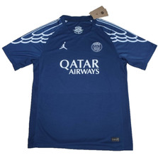 PSG 4ª Camisa 24/25 Grande-M 21,7"/55cm Pit To Pit) Jordan Novo com etiquetas ⚽ L-m comprar usado  Enviando para Brazil