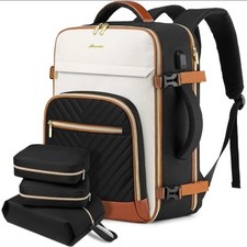 Usado, Mochila de viagem grande: voo aprovado 40L impermeável TSA bagagem pessoal comprar usado  Enviando para Brazil