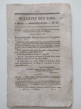 Bulletin lois 81 d'occasion  Marseille IX