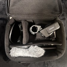 Kit adaptador de áudio digital XLR Sony XLR-K3M com microfone espingarda comprar usado  Enviando para Brazil