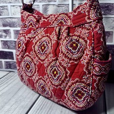 Usado, Bolsa de mão Vera Bradley aposentada estampa de páprica reversível colcha magnética comprar usado  Enviando para Brazil