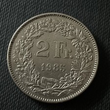 Münze franken 1985 gebraucht kaufen  Frankfurt am Main