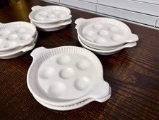 Vintage Califórnia EUA Cerâmica 775 Prato Escargot Conjunto de 8 Branco comprar usado Vintage Califórnia EUA Cerâmica 775 Prato Escargot Conjunto de 8 Branco comprar usado  Enviando para Brazil