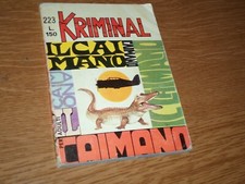 Kriminal n223 caimano usato  Santa Maria di Licodia