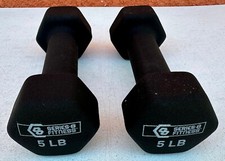 Haltere de neoprene Series-8 Fitness 2 pesos de mão preto 5 lb. ea. Strength &Tone comprar usado  Enviando para Brazil
