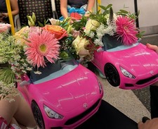 Pink convertible barbie for sale  CRANLEIGH