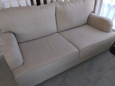 Seater settee biege. for sale  PRESTON