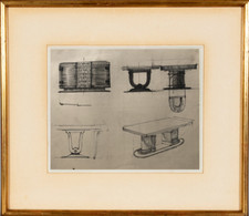 Dessin original mobilier d'occasion  Haguenau