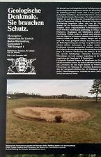 Poster geologische denkmale gebraucht kaufen  Oldenburg in Holstein