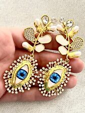 Branch Eye Design Large Earrings Insp Haute Couture Schiaparelli  Nina Ricci  comprar usado  Enviando para Brazil