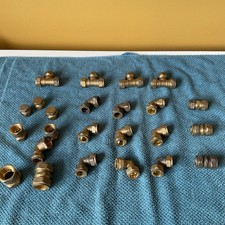 Joblot various brass for sale  NORWICH