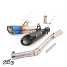 Silenciador 51mm para CF-Moto 650MT 650NK 400NK 2014-2024 tubo de escape médio deslizante comprar usado  Enviando para Brazil