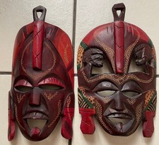 Masques bois afrique d'occasion  Bordeaux-