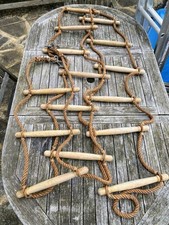 Vintage rope ladder. for sale  STAINES-UPON-THAMES