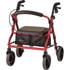 NOVA 18 Rolling Walker - Vermelho Item #: 4218RD CAIXA ABERTA comprar usado NOVA 18 Rolling Walker - Vermelho Item #: 4218RD CAIXA ABERTA comprar usado  Enviando para Brazil