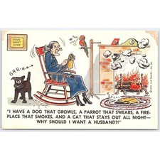 Postcard funny home for sale  USA