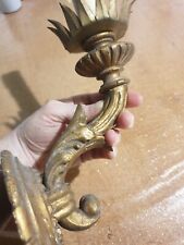 Applique legno dorato usato  Milano