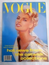 Vogue august 1991 for sale  ROTHERHAM