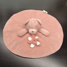 Doudou Ours Rond Rose Blanc Fleur Prémaman Orchestra d'occasion  Colmar