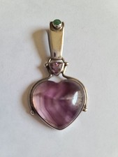Sajen amethyst heart for sale  San Marcos
