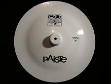 PAISTE 2002 China 20" White NOS Custom New Genuine Paiste Factory Switzerland comprar usado  Enviando para Brazil