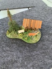 Diorama futerkrippe hirsch gebraucht kaufen  Detmold