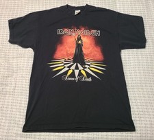 Camisa Iron Maiden Dance Of Death 2003 tamanho grande G preta, usado comprar usado  Enviando para Brazil