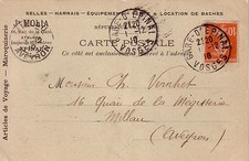 Vosges private postcard d'occasion  Expédié en Belgium