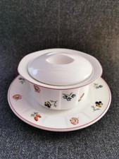 Villeroy & Boch Petite Fleur Charm Suppentasse Souffle Auflaufform mit Deckel b comprar usado  Enviando para Brazil