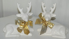 Vtg white reindeer for sale  Albion