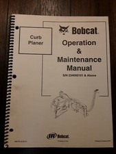 Bobcat curb planer for sale  Bedford