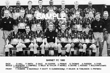 Barnet 1995 team for sale  DEESIDE