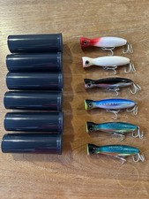 Yozuri Mag Popper 5,25” 1-3/4 Oz Topwater plugue longo fundido para peixes grandes de água salgada, usado comprar usado  Enviando para Brazil