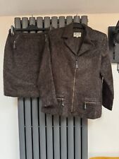 Terno marrom Mohair Designer Serge Dana para senhoras Artal Tamanho serve no Reino Unido 10 comprar usado  Enviando para Brazil