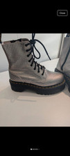 Martens jadon silver for sale  TONBRIDGE