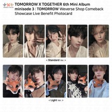 Cartão fotográfico ao vivo TXT minisódio 3: TOMORROW Weverse Shop Comeback Showcase KPOP comprar usado  Enviando para Brazil