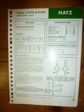 E573 e673 fiche d'occasion  France