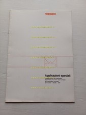 Weber manuale applicazioni usato  Vimodrone