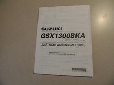 SUZUKI GSX 1300 BKA B-King Ergänzungs Werkstatthandbuch ABS Modellj. 2008 comprar usado  Enviando para Brazil