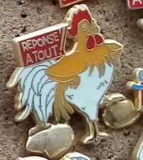 Pin badge reponse d'occasion  Mandelieu-la-Napoule