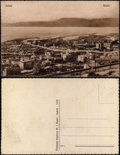 Postcard Rijeka Fiume/Reka Blick über die Stadt Sušak 1930  Kroatien Croatia comprar usado  Enviando para Brazil