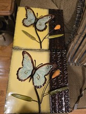 Lot metal butterfly for sale  Pamplin