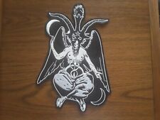 BAPHOMET, ADESIVO BORDADO FERRO SOBRE BRANCO comprar usado BAPHOMET, ADESIVO BORDADO FERRO SOBRE BRANCO comprar usado  Enviando para Brazil