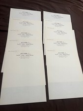 Vintage letterhead sheets for sale  Fort Lauderdale