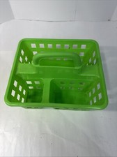 Usado,  Cesto de chuveiro de plástico com compartimentos, limpeza dividida portátil  comprar usado  Enviando para Brazil
