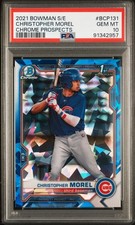 2021 Bowman #BCP131 Christopher Morel PSA 10 1º Bowman Sapphire comprar usado  Enviando para Brazil