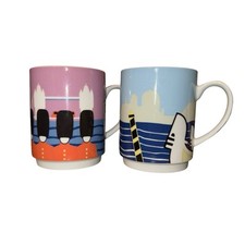Conjunto de 2 canecas de café Studio Nova Around The World Londres e Veneza comprar usado  Enviando para Brazil