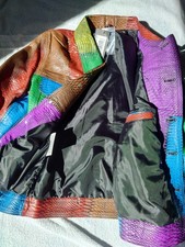 Leder utfit lederjacke gebraucht kaufen  Recklinghausen