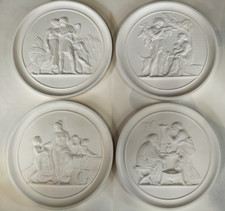 Round plaster reliefs for sale  NOTTINGHAM